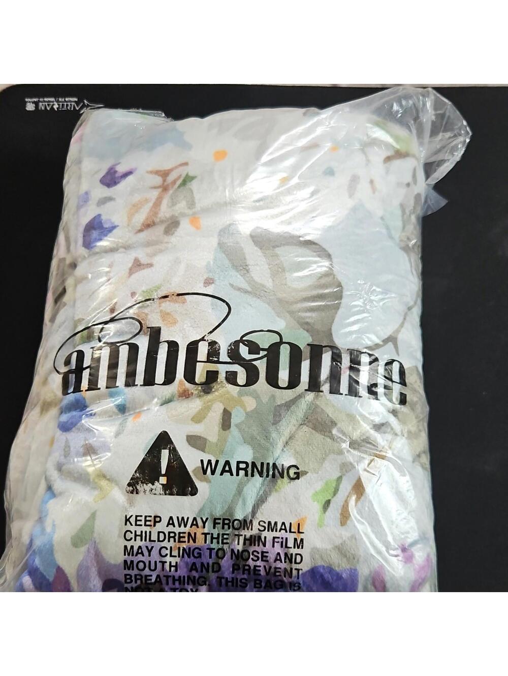 Ambesonne Floral Multicolor Blanket 70x90 in, 70" x 90", MPN 27-08-2025